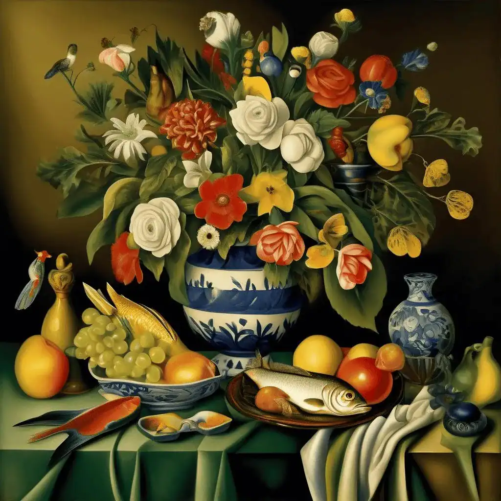 Still life with fish – Moise Kisling