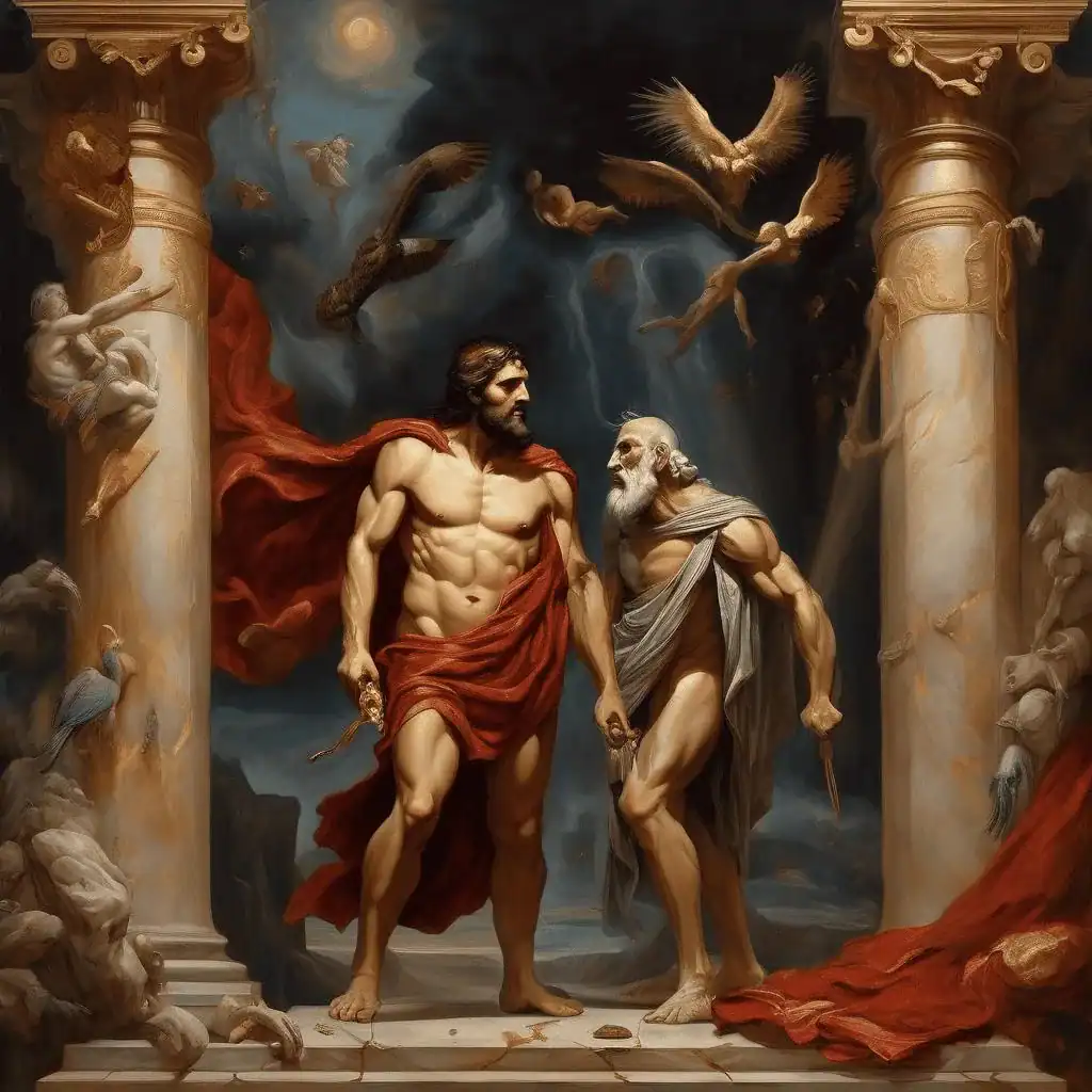 Chronos and Oedipus – Benjamin Canas