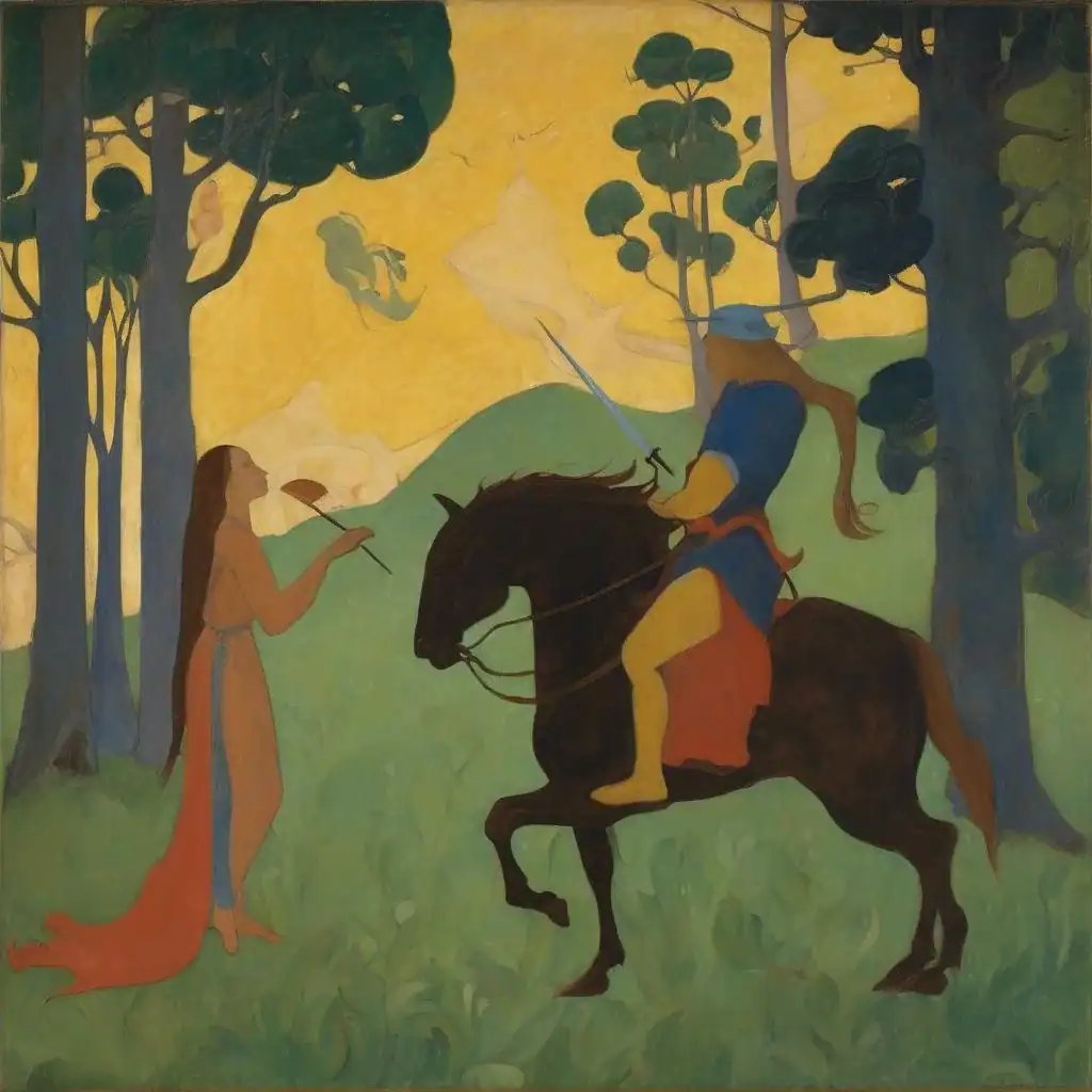The Fairy and the Knight – Paul Serusier