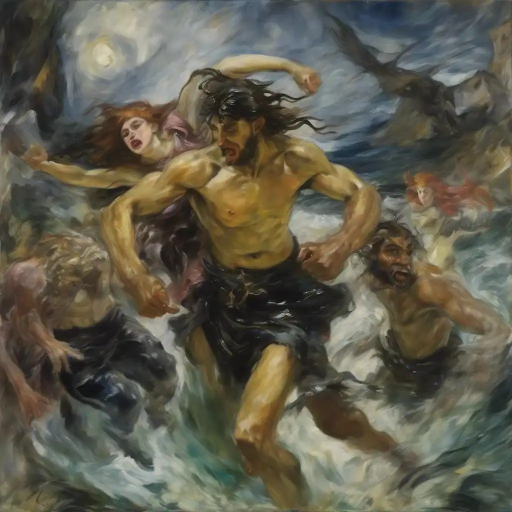 The Abduction – Lovis Corinth